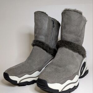 Ash Shoes Newash Blake Shearing High Top Sneaker Booties | Women's Size 8